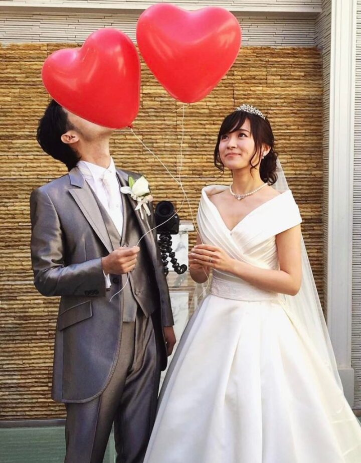 繁田美貴の結婚式画像